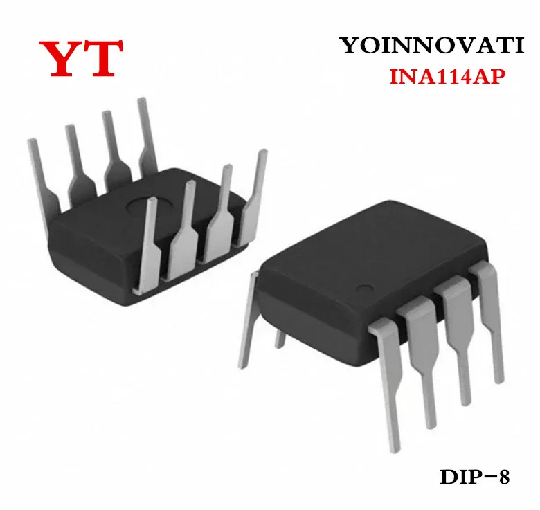 

10pcs/lot INA114AP INA114 OPAMP INSTR 1MHZ DIP8 Best quality