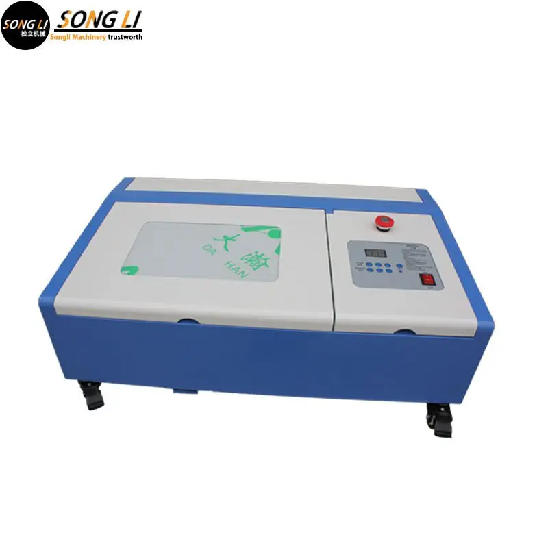 Songli 3020 40w small laser engraving machine advertising glass acrylic computer lettering