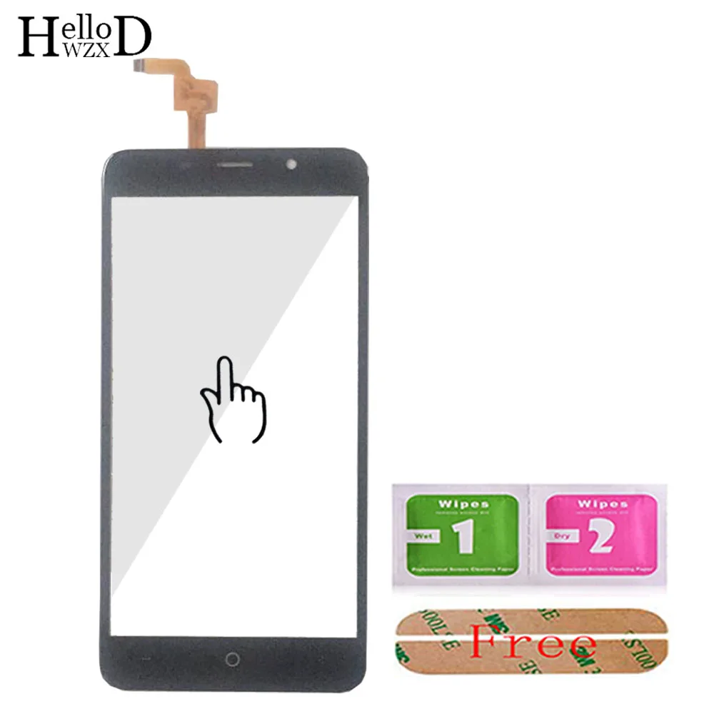 5.5\'\' For Leagoo M5 Plus Touch Screen Digitizer Panel Repair Parts Touchscreen Front Glass Lens Sensor Tools +Free Adhesive Gift