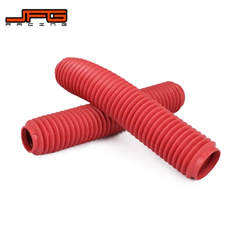 Imagen 2 del producto Botas de horquilla delantera de goma para motocicleta, manga de polainas para HONDA CR125, CR150, CR250, CR500, CRF230, CRF250R, CRF250X, CRF450R, CRF450X