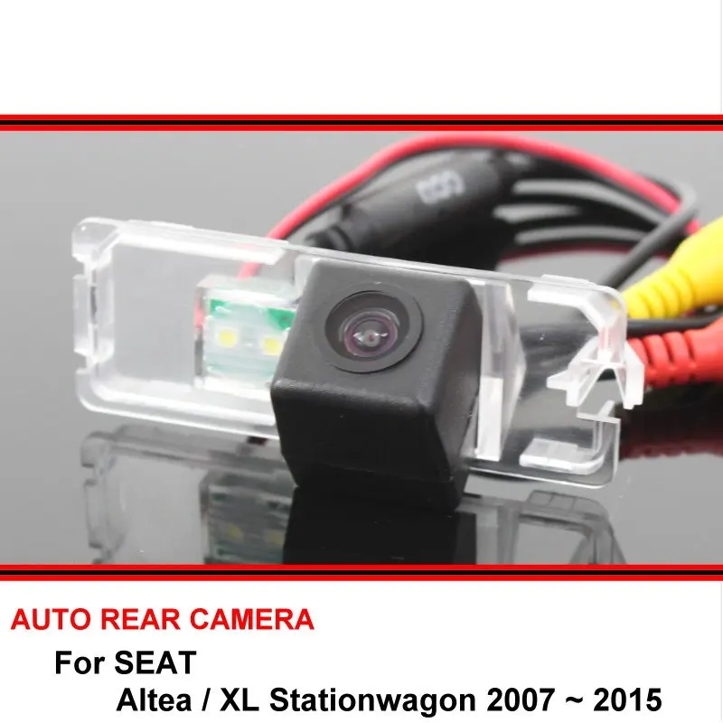 For SEAT Altea / XL Stationwagon 2007 ~ 2015 Night Vision Rear View Camera Reversing Camera Car Back up Camera HD CCD