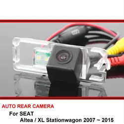 Für SEAT Altea / XL Stationwagon 2007 ~ 2015 Nachtsicht Rückansicht Kamera Rückfahr Kamera Auto Back up Kamera HD CCD