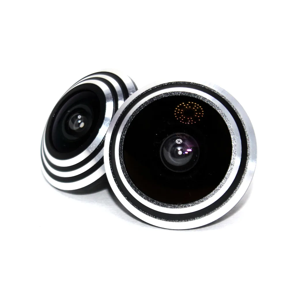 Lente grande angular de metal 1.78mm e 2.0mm, lente olho de peixe 150 graus de proteção de entrada para câmera cctv, frete grátis