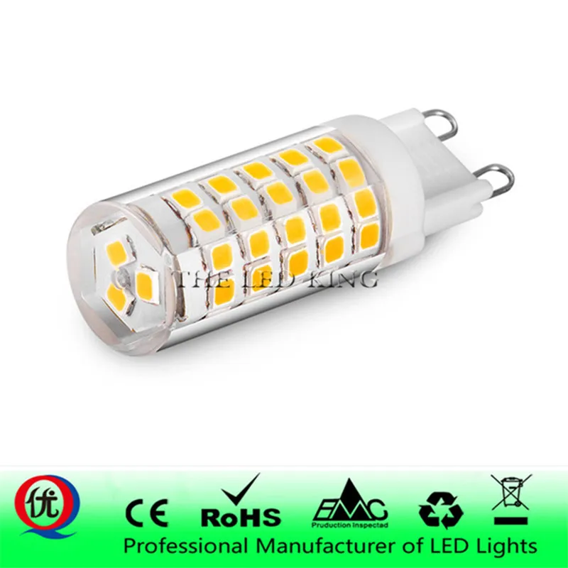 Hot Sale Super Bright G9 LED Lamp AC220V 5W 8W 12W Ceramic SMD2835 LED Bulb replace 30W 40W 50W Halogen light for Chandelier