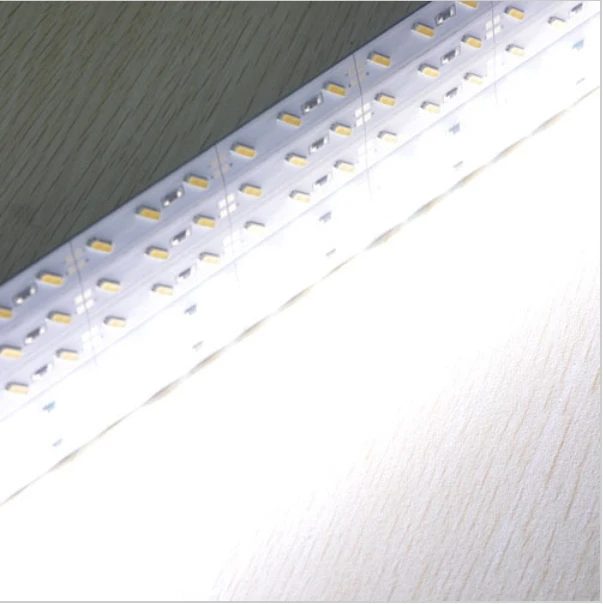 SMD 7020 LED Bar Light Non-Waterproof 7020 SMD 36LEDs/0.5M LED Rigid Strip DC 24V 7020 LED Tube Hard LED Strip Free ship