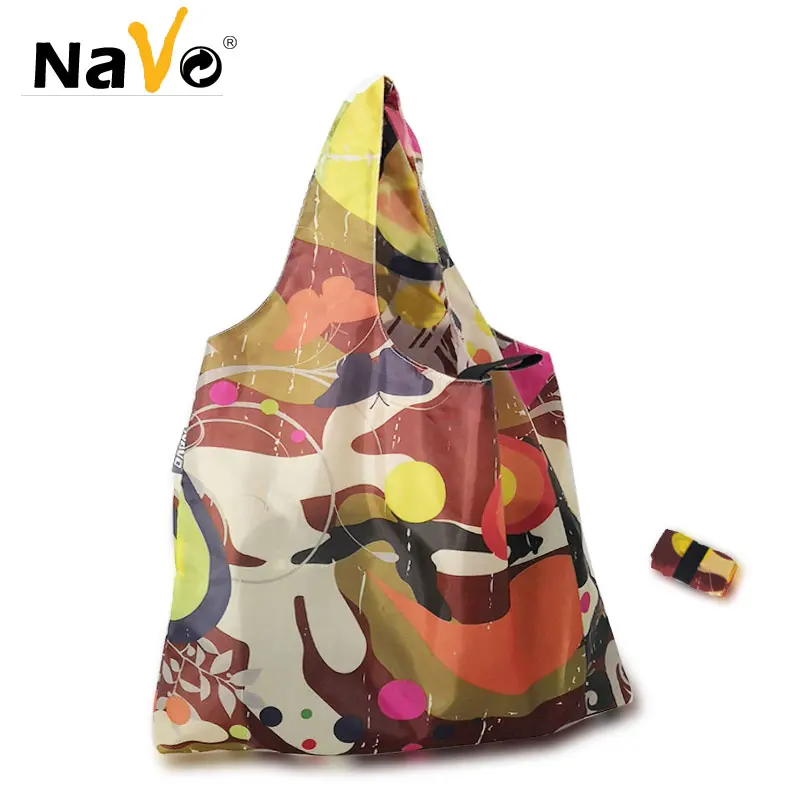 NAVO reusable shopping bag Fashion Eco Shopping Bag Tote Supermarket Grocery Bag Folding Shoppers Portable Travel Storage bags