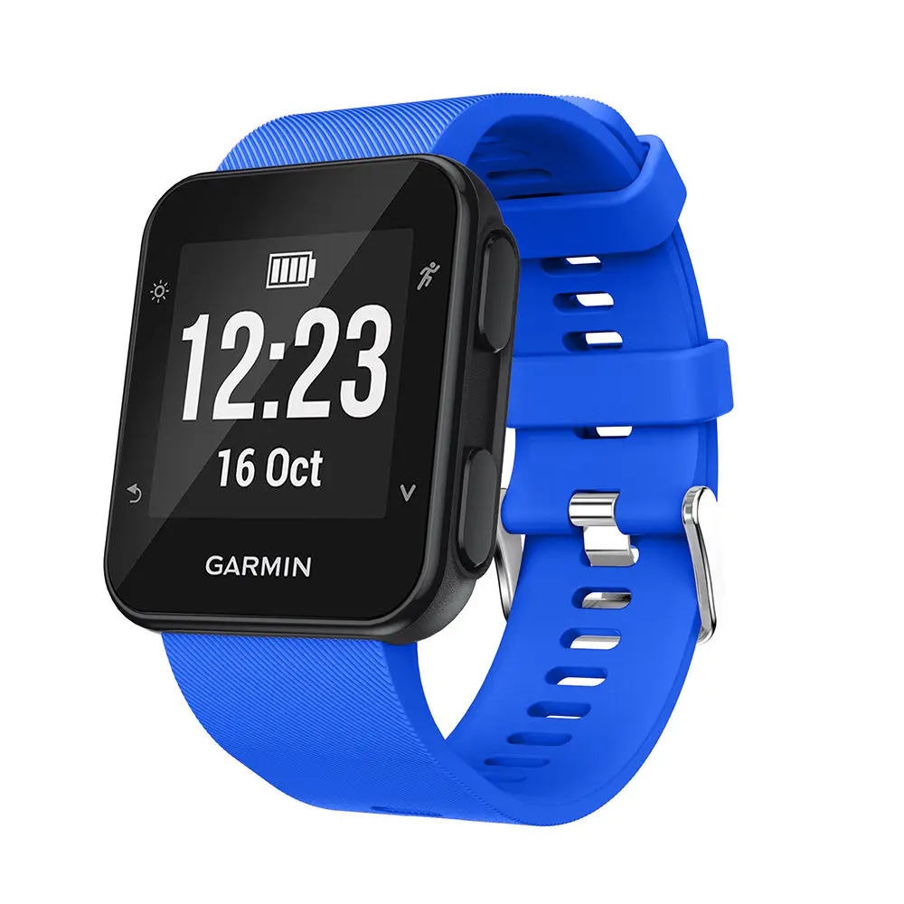 Kolorowe zapasowa opaska dla Garmin Forerunner 35 / 30 pasek Wriststraps correa pasek do bransoletki inteligentny pasek zegarka pas