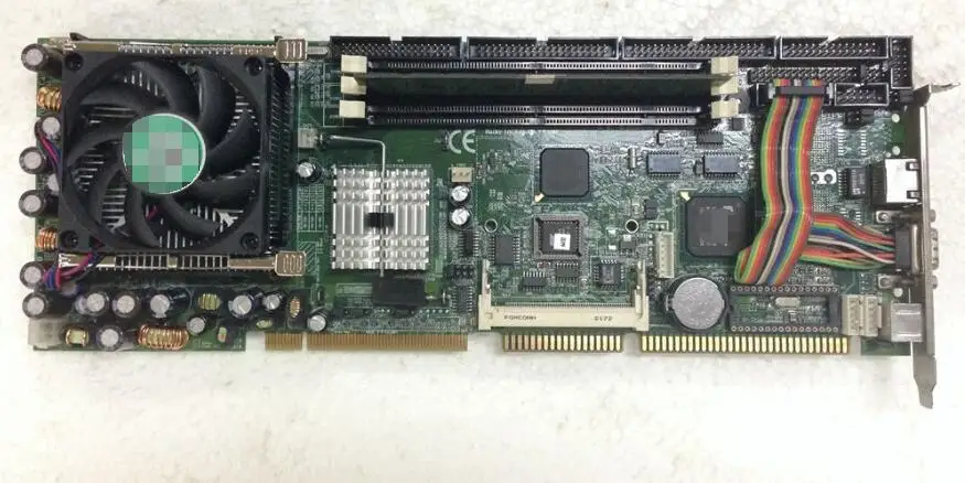 SBC81820 REV.A3  100% OK Original Embedded IPC Board  Full-size CPU Card ISA Industrial Mainboard PICMG 1.0 with CPU RAM