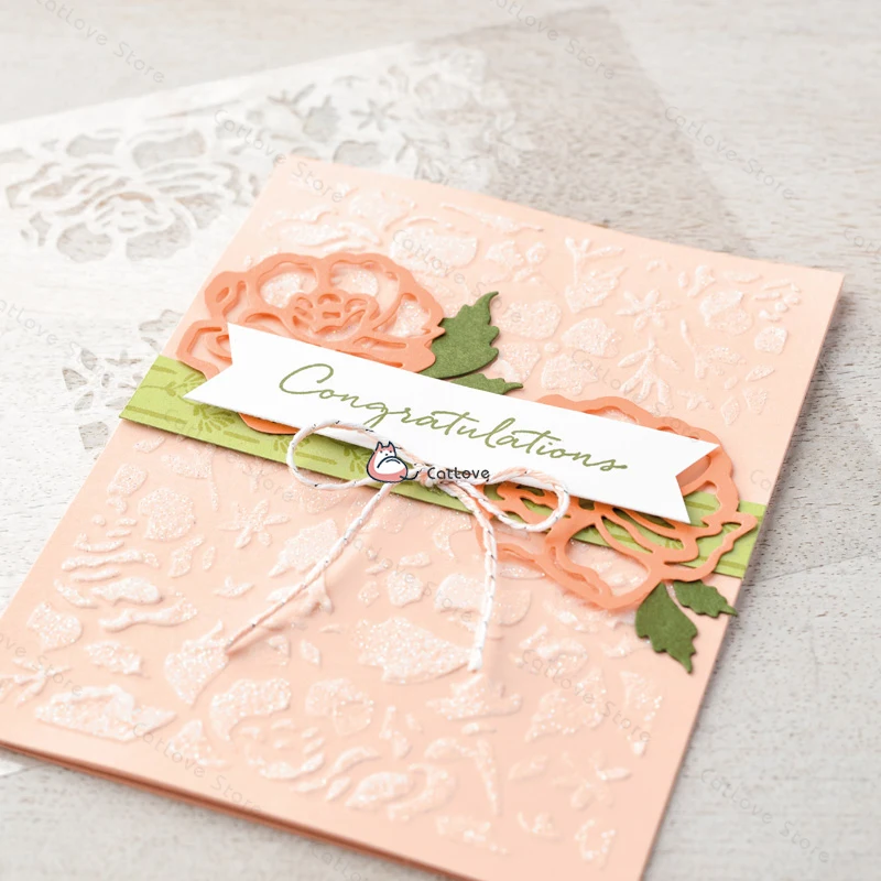 روز زهرة إطار المعادن قطع يموت الإستنسل ل DIY سكرابوكينغ ورقة بطاقة الزخرفية الحرفية النقش يموت تخفيضات جديد 2019