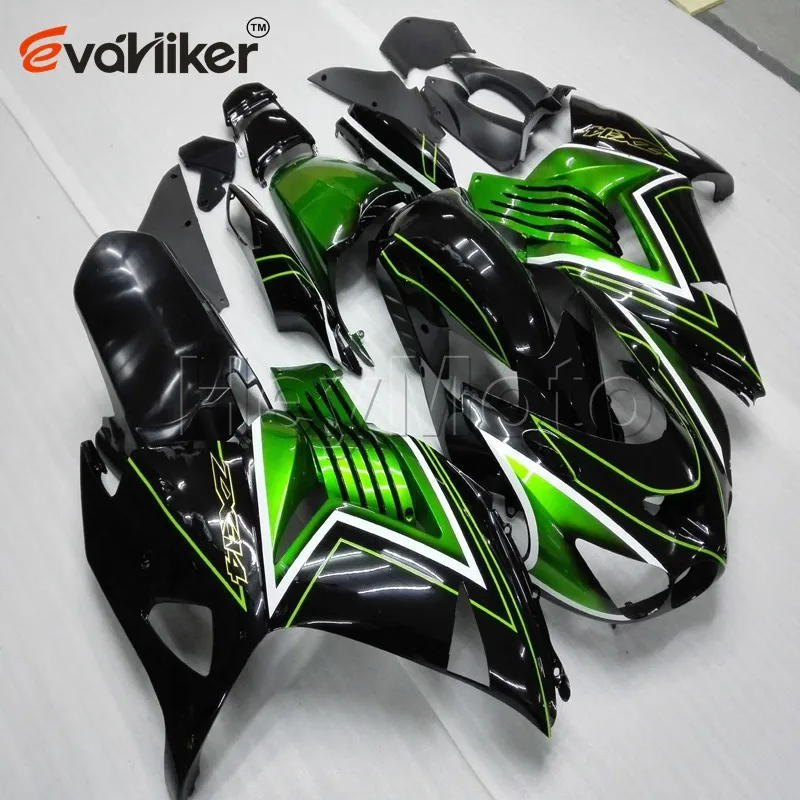 

ABS fairings for ZX14R 2006 2007 2008 2009 2010 2011 2012 2013 2014 2015 2016 green black Injection mold H3