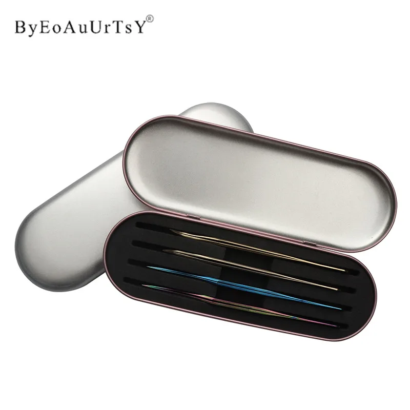 Professional Storage Box for Eyelash Extension Tweezers Organizer Case Tweezers Storage Box Eyelashes Makeup Tool