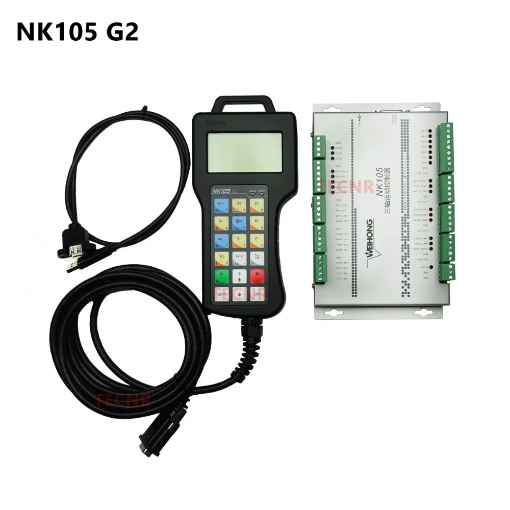 original weihong NK105 G2 G3 DSP controller 3 axis nc studio motion control system for cnc router Automatic Tool Change MACHINE