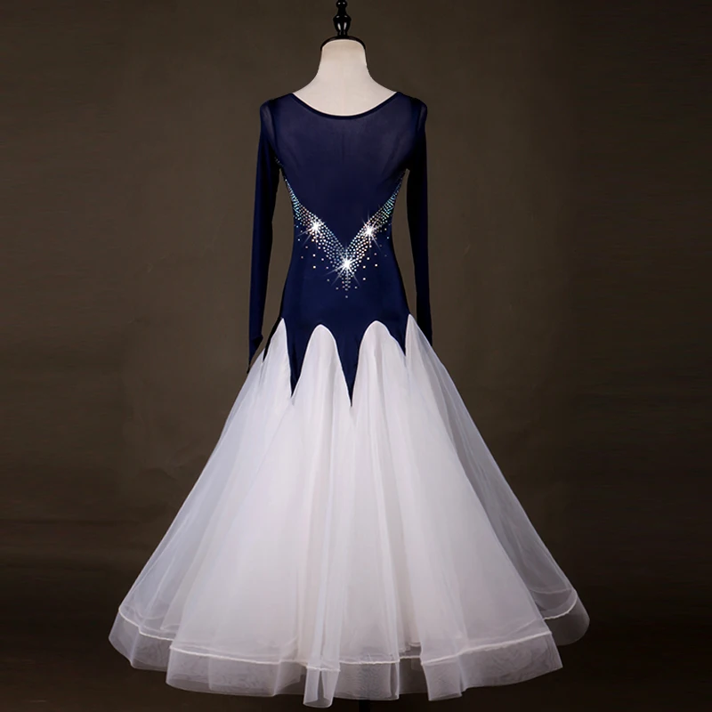 CACARE Ballroom Dance Formal Dresses Long Woman Clothing Female Standard Dance Wear Costume Waltz Dress Modern D0987 Customize