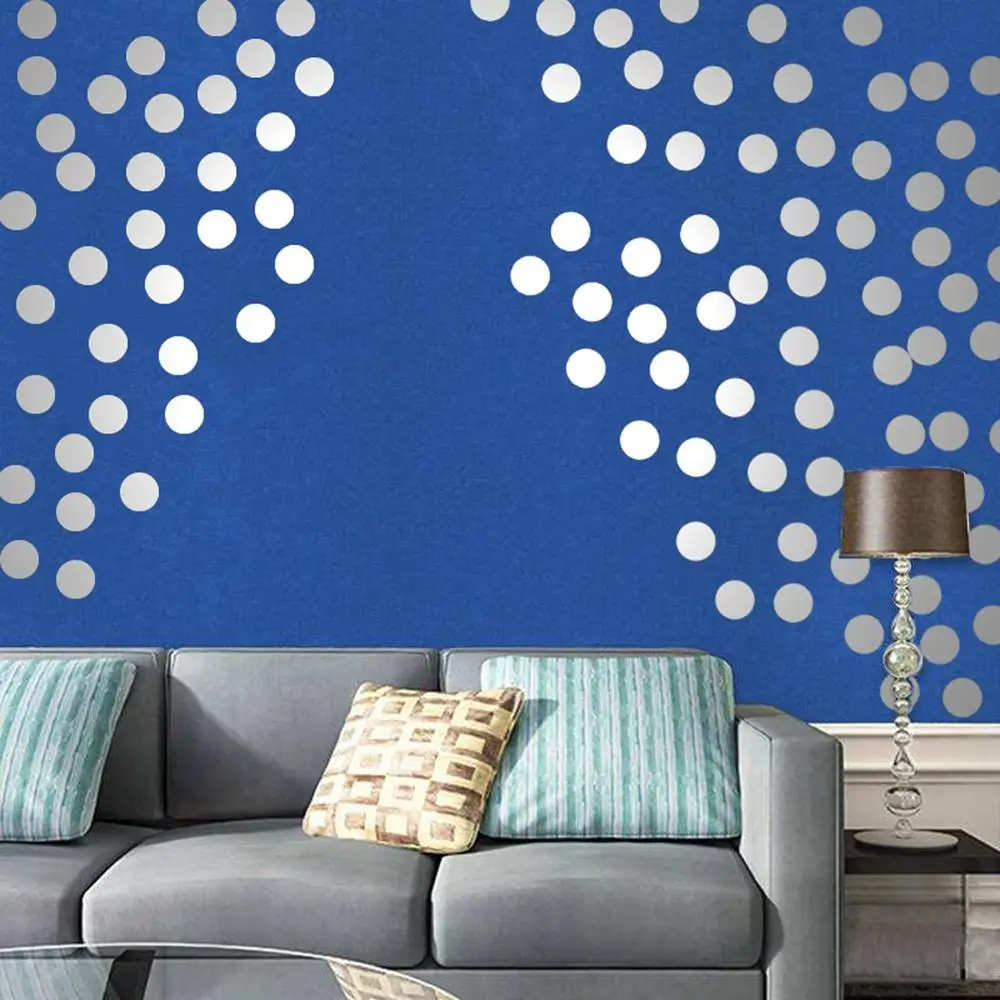 Click to Open Expanded View 2 Inch Round Metallic Silver Color Coding Dot Labels - 500 Colored Circle Stickers Per Roll Sticker