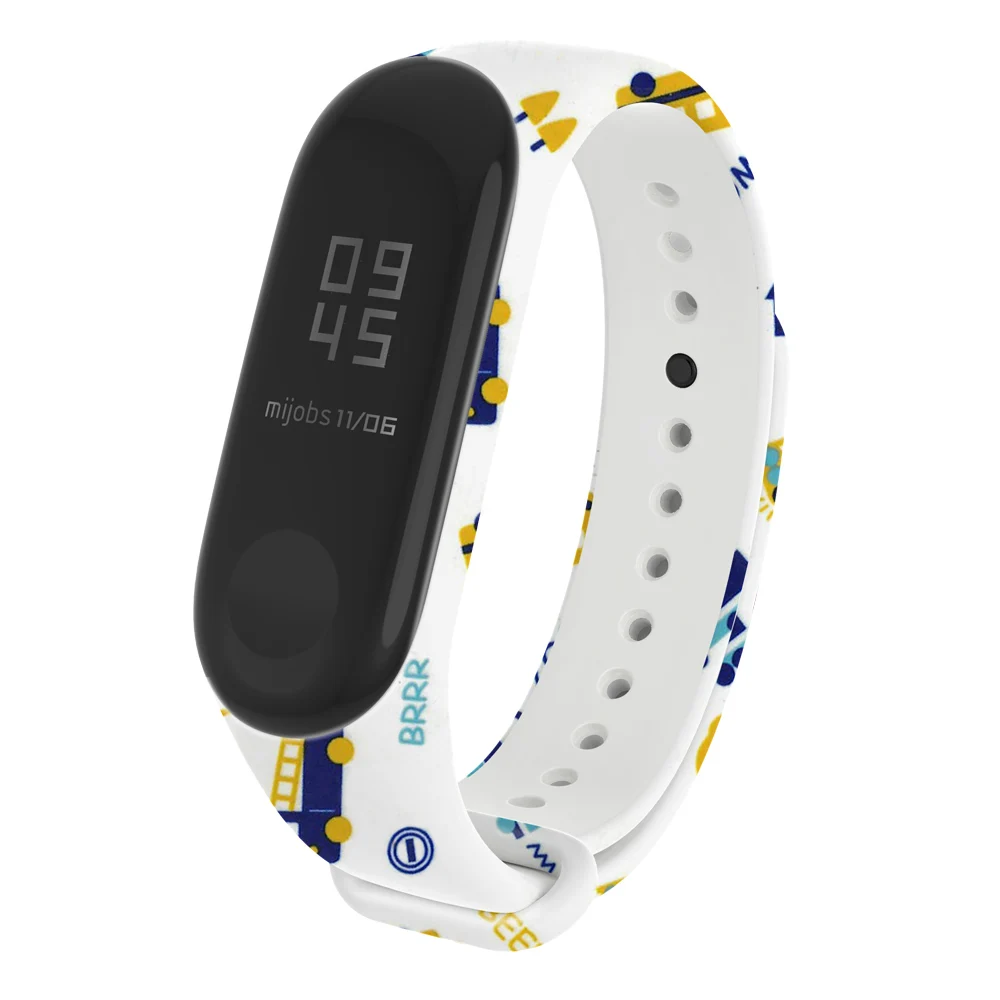 Mi Band 4 Strap Silicone for Xiaomi Mi Band 4 Bracelet Wrist Strap for Fitness Bracelet Mi Band 3 Wristband Smart Miband 3 4