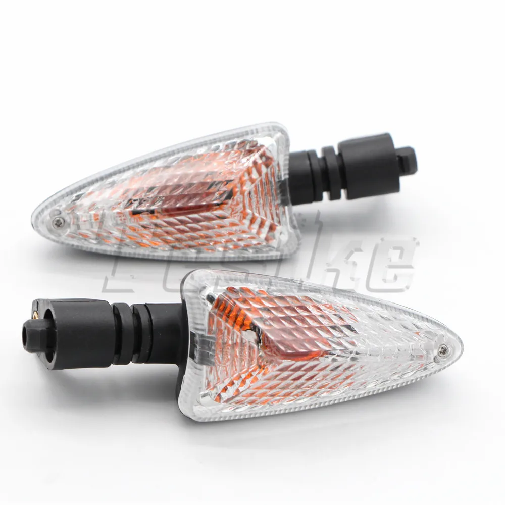 For Aprilia Caponord 1200, SR Motard 125, SXV 550, RSV 4R, RS4 125 Motocycle Front/Rear Turn Signal Light Indicator Lamp Clear