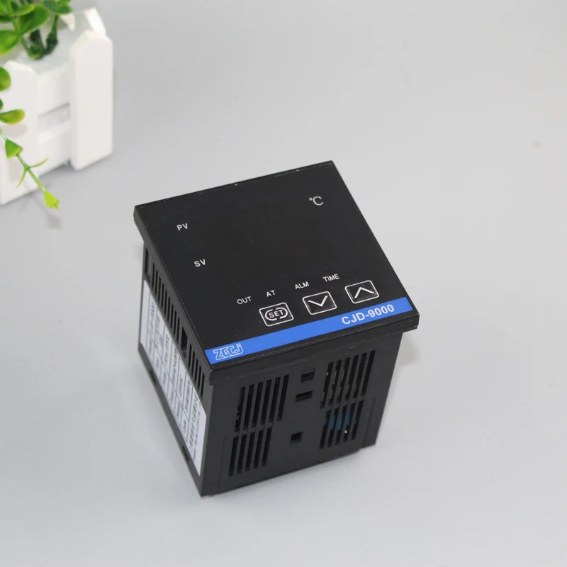 2pcs 72*72 thermostat and  2pcs 40A SSR Temperature controller with buzzer alarm output and time function