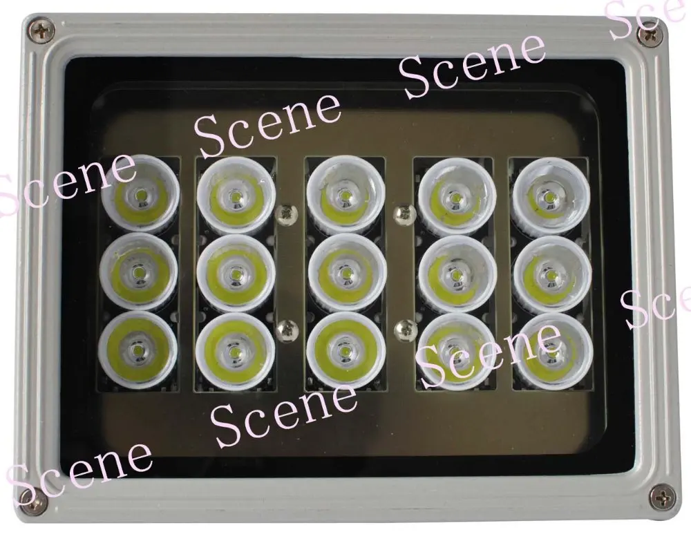 19W High power LED white light,  LED floodlight , Visible LED lamp with Aluminum material & night vision light sources