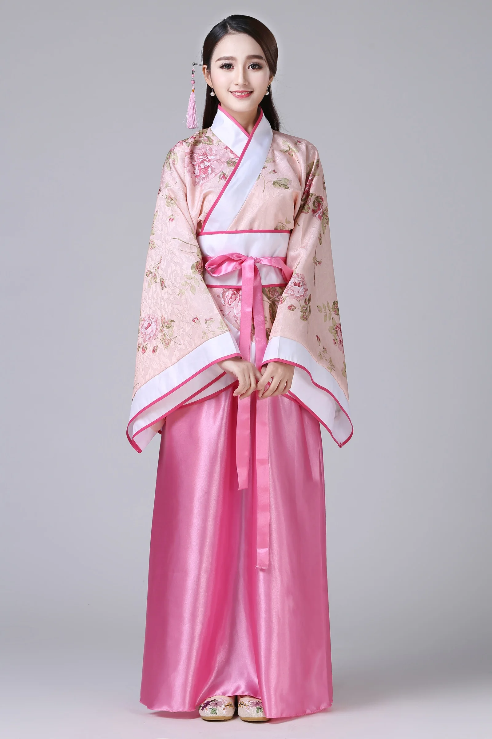 Ancien costume chinois pour femmes, vêtements, robes de danse traditionnelles, robe de la dynastie han tang, fée Hanfu