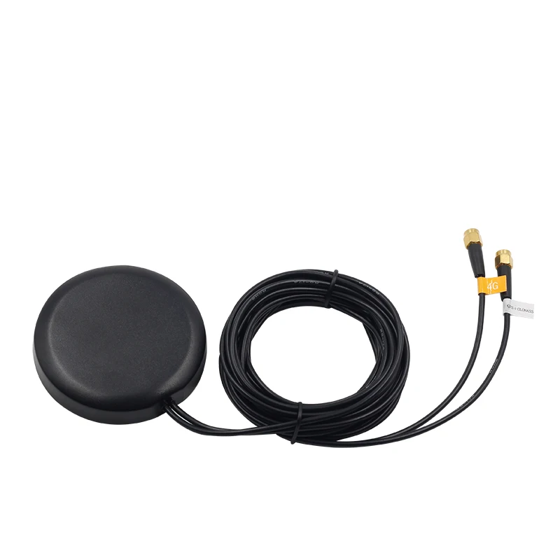 GPS 4G Glonass combined antenna RG174 3m cable SMA male outdoor full frequency to satellite positioning receiving car navigation