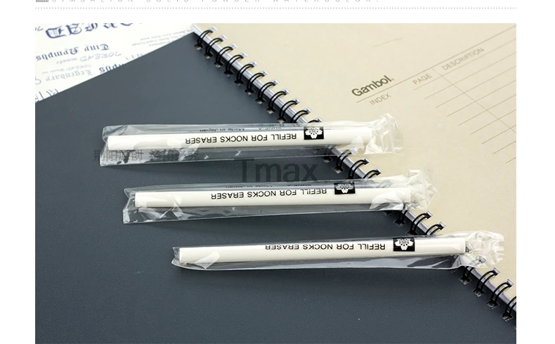 Sakura Gum Refill XHNE-A Voor Nokken Gum 7*120Mm 4 Stks/partij Potlood Rubber Refill School & Kantoor levert