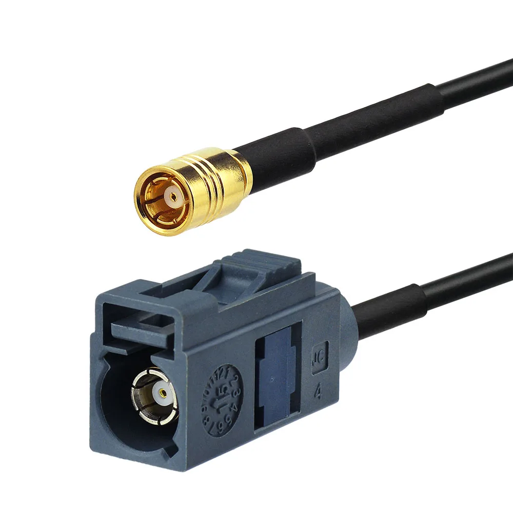 Eightwood Fakra G Code Jack Connector to SMB Replacement RG174 Cable 500cm for Remote Keyless Entry SDARS Satellite Terrestrial