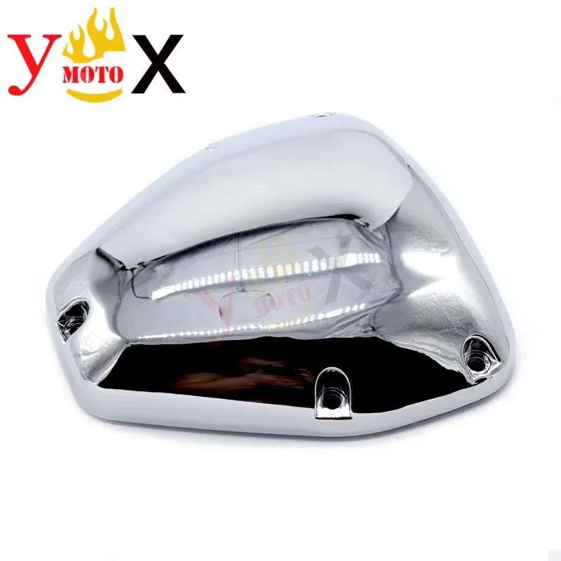 VTX Cruiser Motorcycle Air Cleaner Filter Cover Side Frame Guard Shell Intake Case Chrome For Honda VTX1300 VTX1800 2003-2008