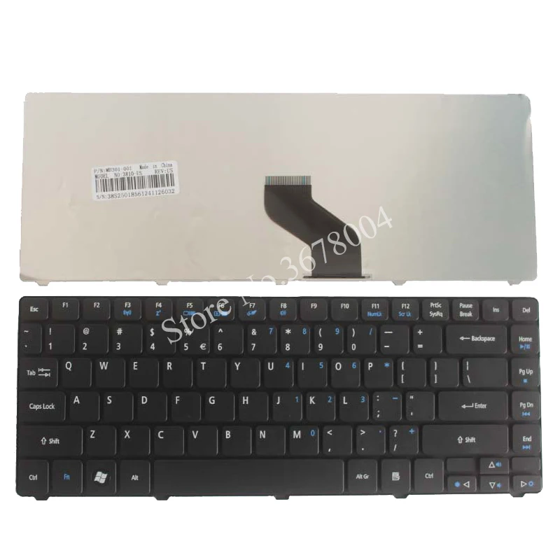 

Новая английская клавиатура US для ноутбука Acer Aspire 4349 4350 4350G ZQH ZQ8A ZQ1 клавиатура AEZQ1R00210 V104646AS3