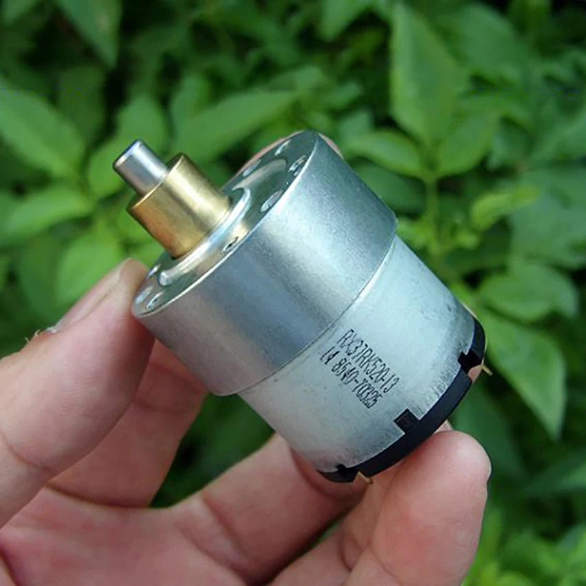 Dia 33mm Geared motor DC12V-24V 825 rpm -1600 rpm motors Small reduction ratio Nylon gear low noise DC motor gear box