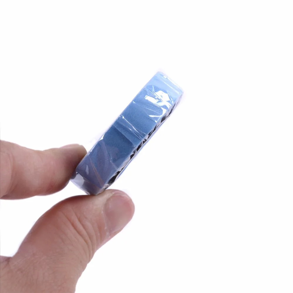 1 Roll  Blue  1/0.8CM*3 Yards Super Hair Blue Tape Double-Sided Adhesive Tape for Hair Extension/Lace Wig/Toupee