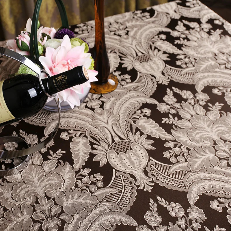 A European luxury cloth tablecloths tablecloth 009 upscale sophisticated jacquard table cloth tablecloths coffee table coffee co