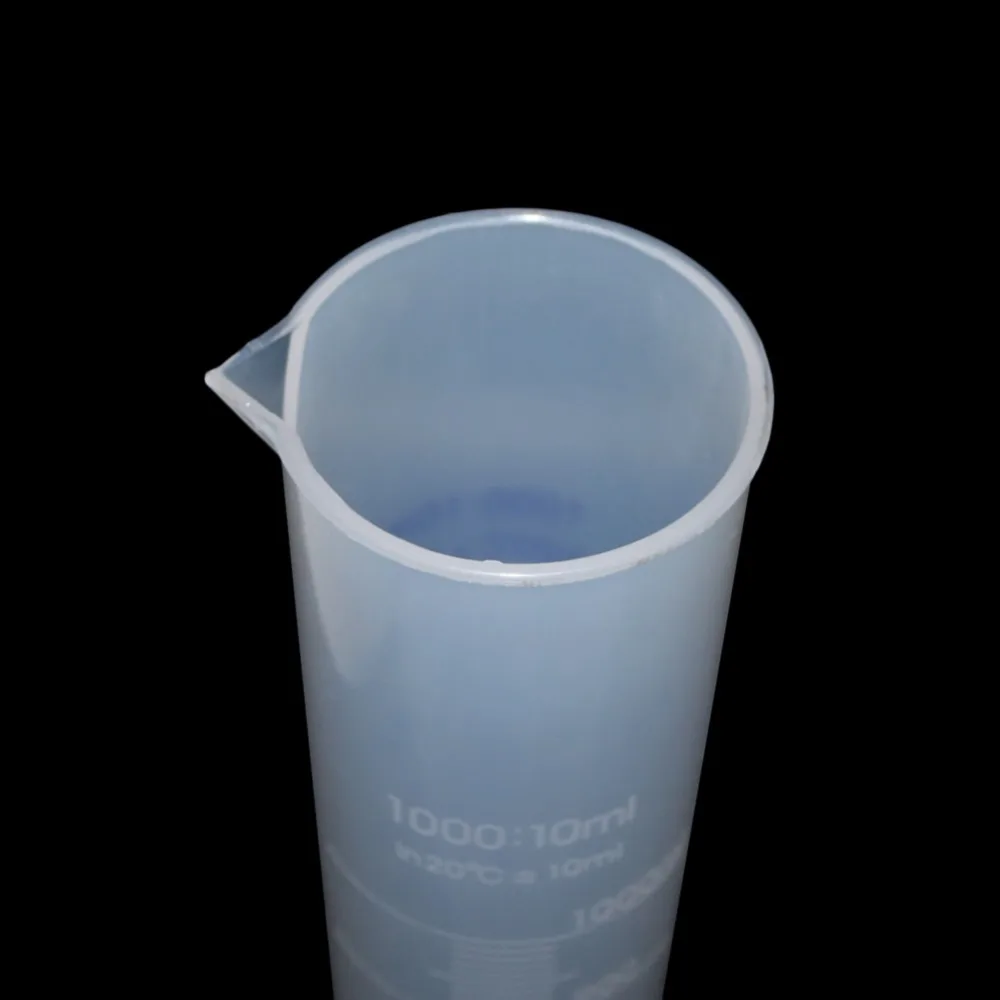 1000ml Translucent Plastic Measuring Cylinder for Lab Supplies Laboratory Tools Graduated Measuring Cylinder Tools