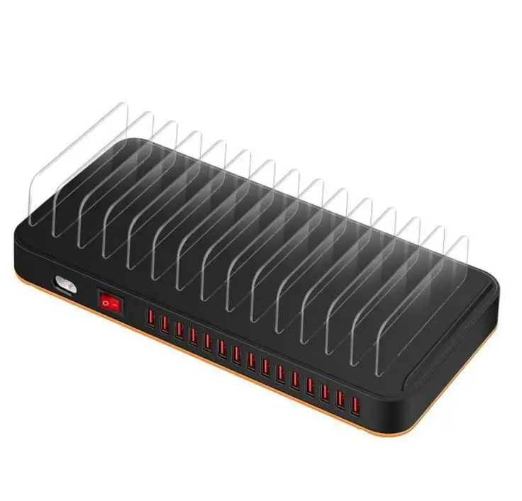 Super Charger Cellphones accessories 15 USB charging Station dock multi ports tablet smartphones 5V 20A for iphone ipad xiaomi