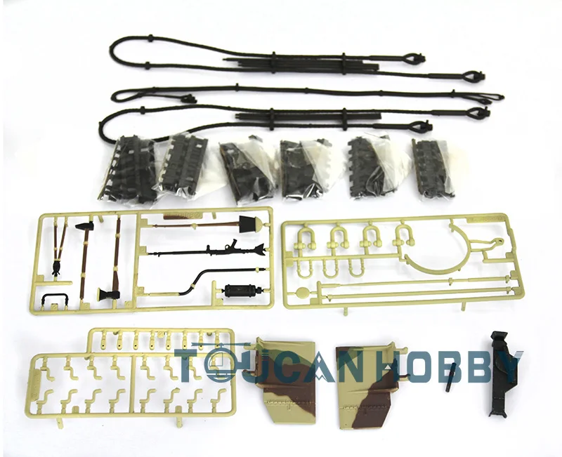 1/16 Scale HengLong RC Ger King Tiger Tank 3888A Plastic Accessories Bag TH00396
