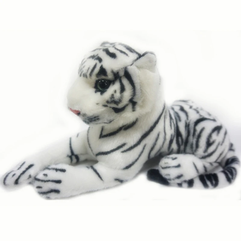 1PC 26cm Cute Plush White Snow Tiger Toys Stuffed Dolls Animals Pillows Gifts