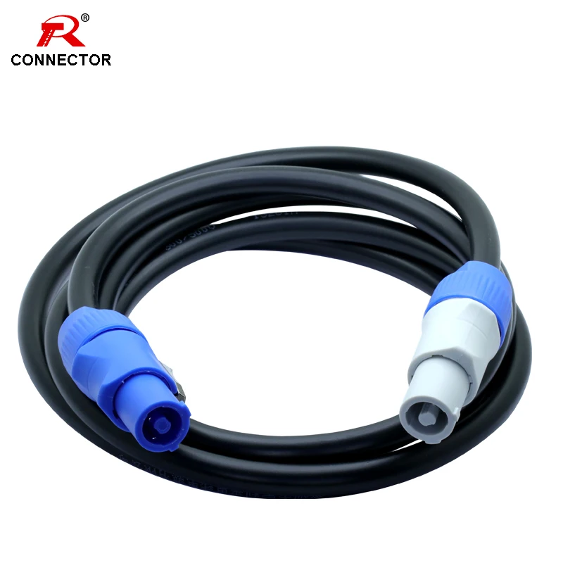 1pc Powercon Connector, 1.5M NAC3FCA NAC3FCB AC Cable Connector, 250V 20A Power, with CE/Rohs