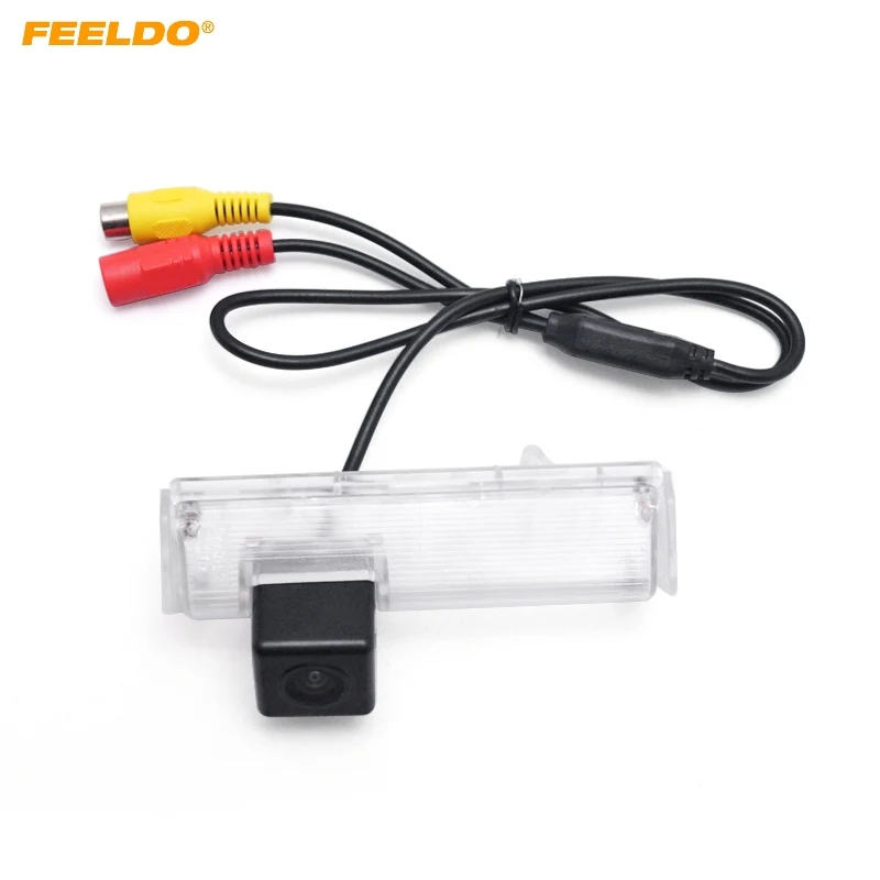 FEELDO Backup Rear View Car Camera For Mitsubishi/Pajero/Montero/Nativa/Dakar/Challenger/Grandis Parking Camera