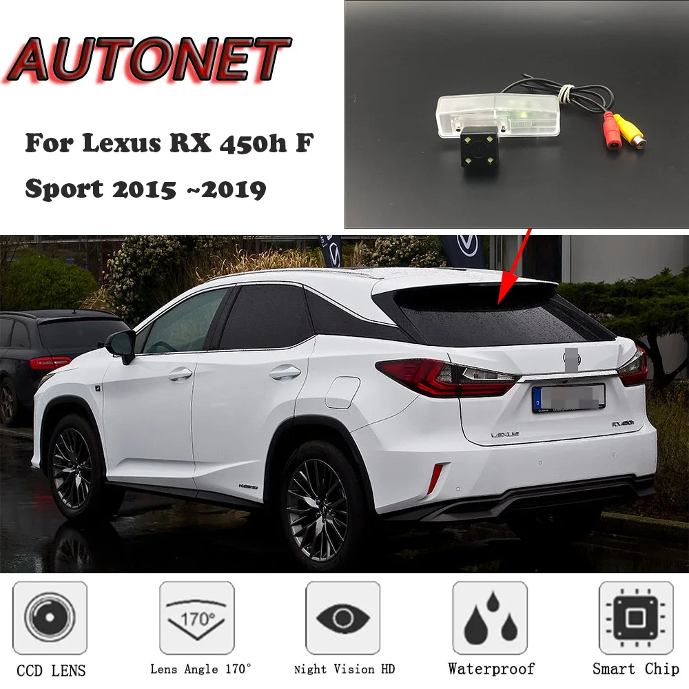 AUTONET HD Night Vision Backup Rear View camera or Bracket For Lexus RX 450h F Sport 2015 2016 2017 2018/ Licence plate camera