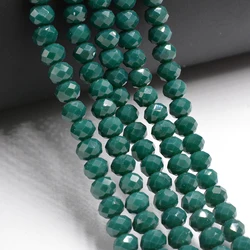 4mm Czech Glass Crystal Bicones Beads Faceted Spacer Small Beads Jewelry Making for Needlework and Accessories Wholesale