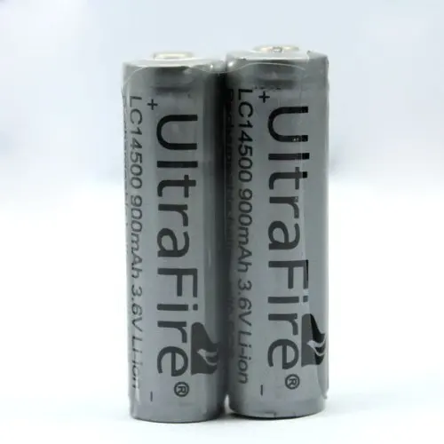 10pcs/lot TrustFire Protected 14500 3.7V 900mAh Battery Rechargeable Lithium Batteries Cell with PCB For Flashlights Torches