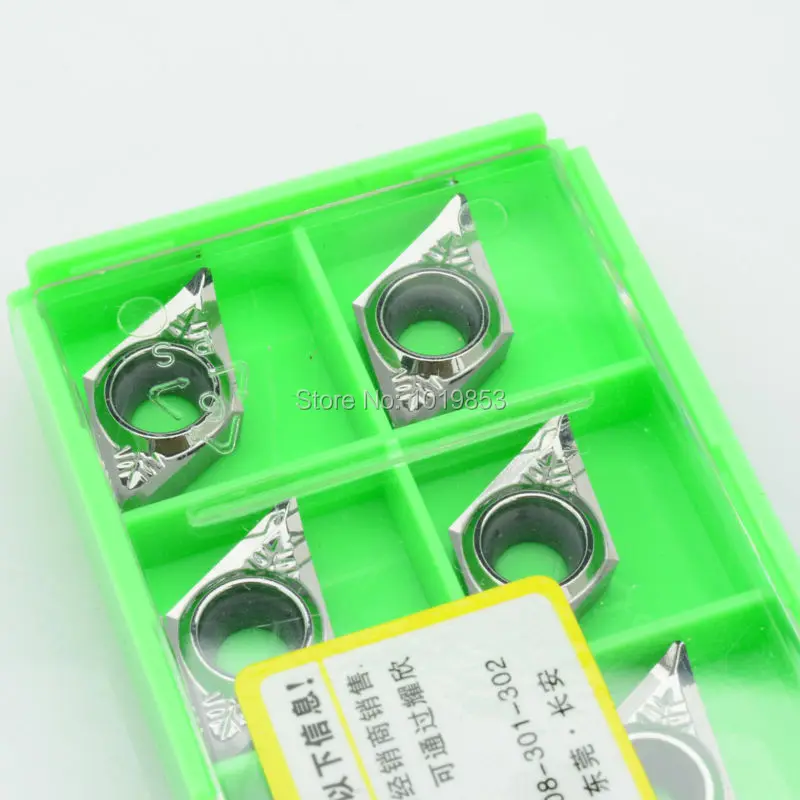 DCGT11T304 AL3002 carbide Turning inserts for Aluminium alloy machining