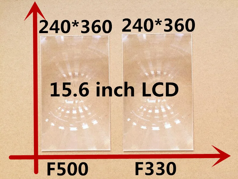 

2pcs/set Free shipping 15.6 inch professional projector fresnel lens module with HD fine groove pitch DIY projector Fresnel Lens