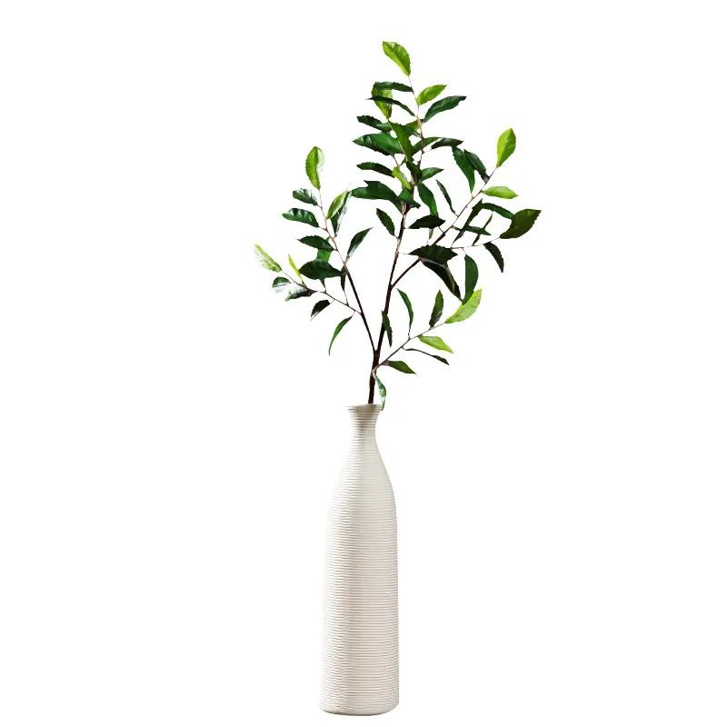 Athena Olive Branch Derlook high artificial flower Nordic green olive plants fashion all-match indoor plants artificial flowers