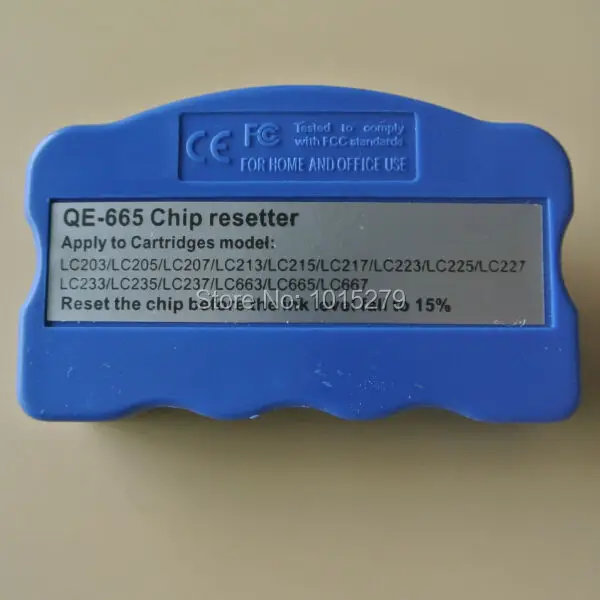 Free shipping stable chip resetter for Brother printer LC203 LC213 LC223 LC233 LC665 cartridge chip resetter