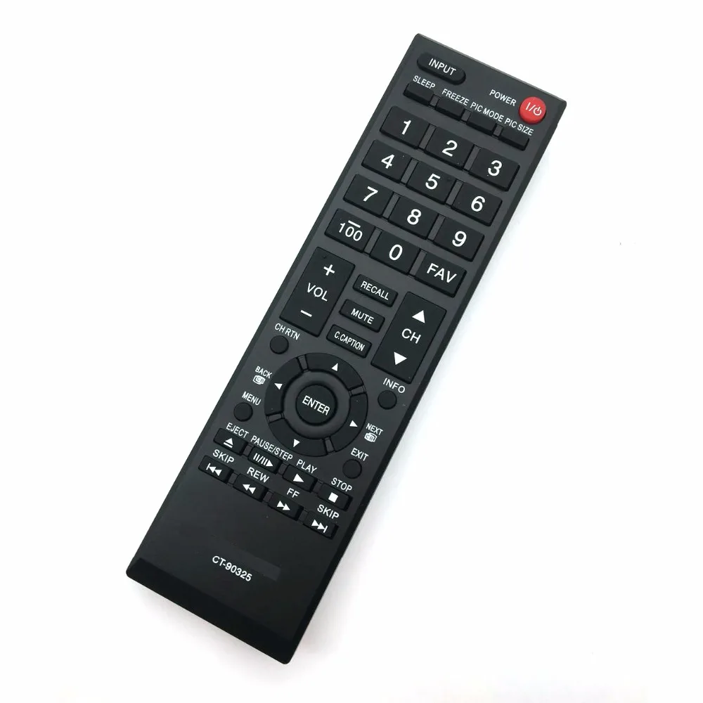 

New CT-90325 CT90325 Remote Control for Toshiba TV 50L2200U 37E20 22AV600 40FT1 32C120U 39L2300U 39L1350U 50L2300U 50L1350U