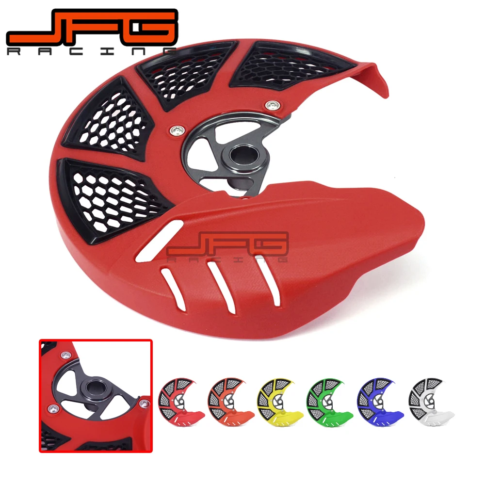 Front Brake Disc Rotor Guard Cover Protector For HONDA CR125R CR250R 04-07 CRF250R CRF450R 04-22 CRF250X CRF450X 04-17 CRF250RX