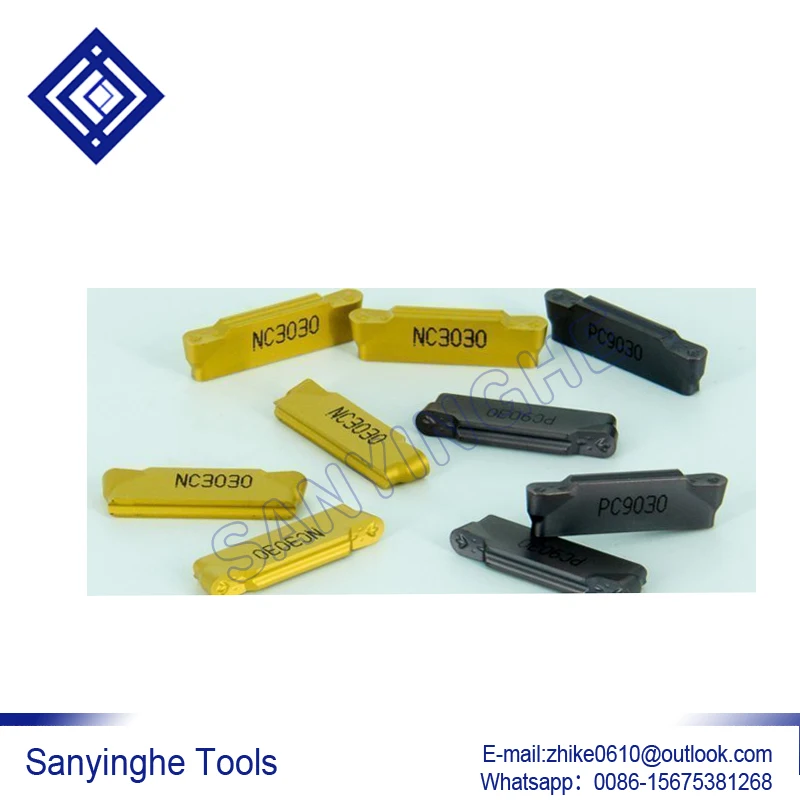 50pcs /lots MRMN400-M NC3030 / MRMN400-M NC3020 / MRMN400-M PC9030 cnc carbide parting & grooving inserts