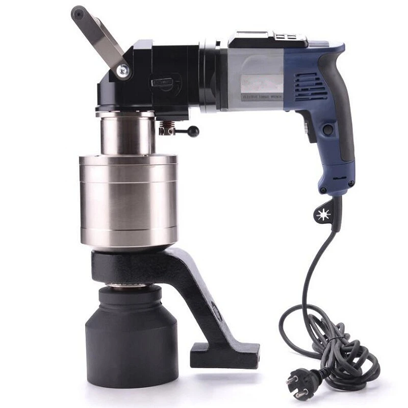 Wysoka wydajność 220V 60Hz zakrzywiony elektryczny klucz dynamometryczny 1-1/2 "129mm 1000-6000Nm elektryczny klucz dynamometryczny 3.5 obr/min brak prędkość ładowania