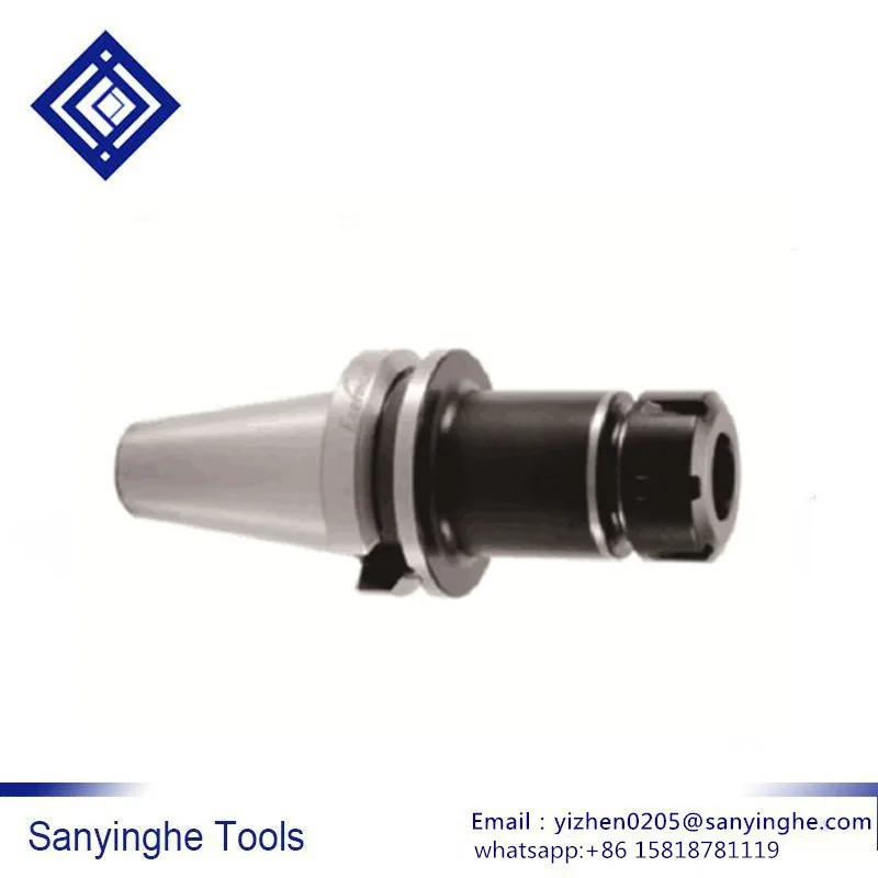 High quality sanyinghe cnc tool chuck holder BT50-ER40-200 Dual contact ER collet holders-EBT shank tools holder