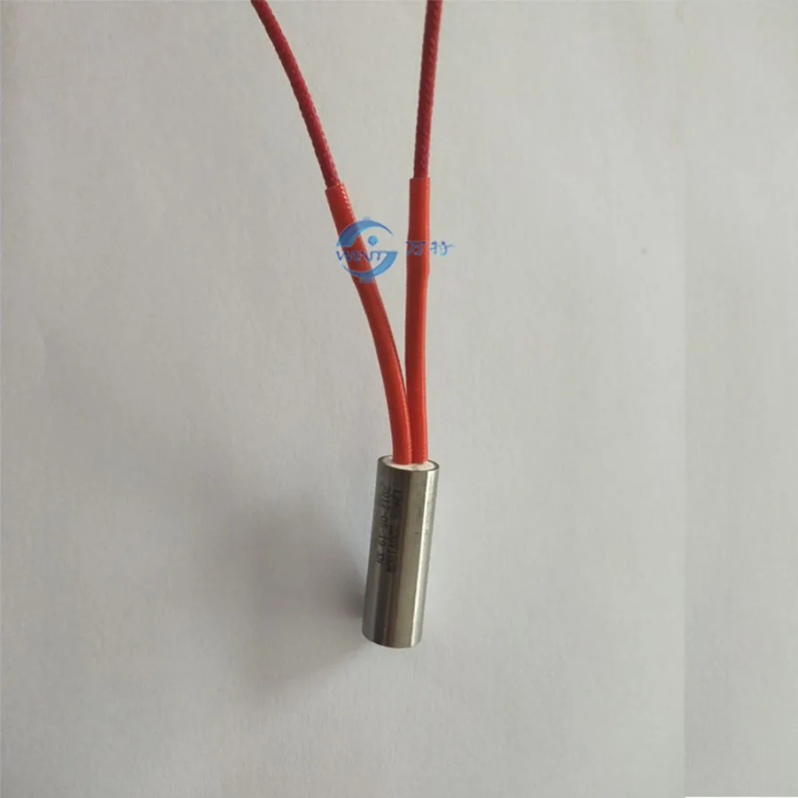 12*35 Mm Pemanas Panjang AC220V Listrik 100 W Cartridge untuk Coding Mesin Tabung Pemanas Ss304 Pipa Baja mesin Stempel